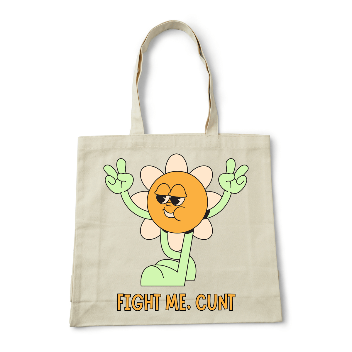 FIGHT ME TOTE BAG - Stick N It