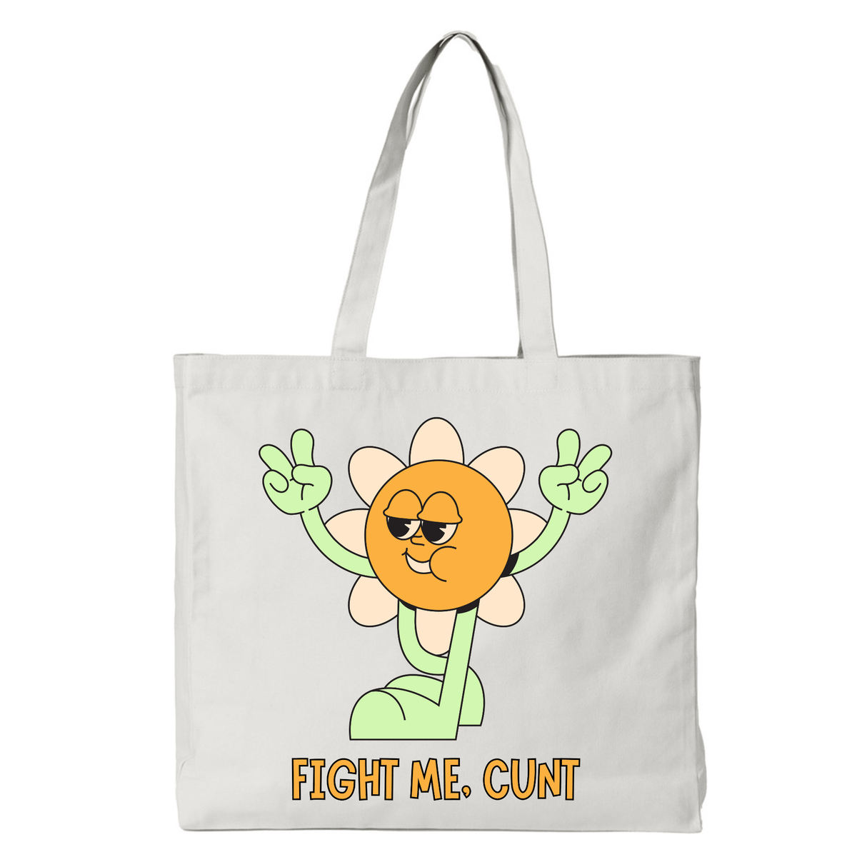 FIGHT ME TOTE BAG - Stick N It