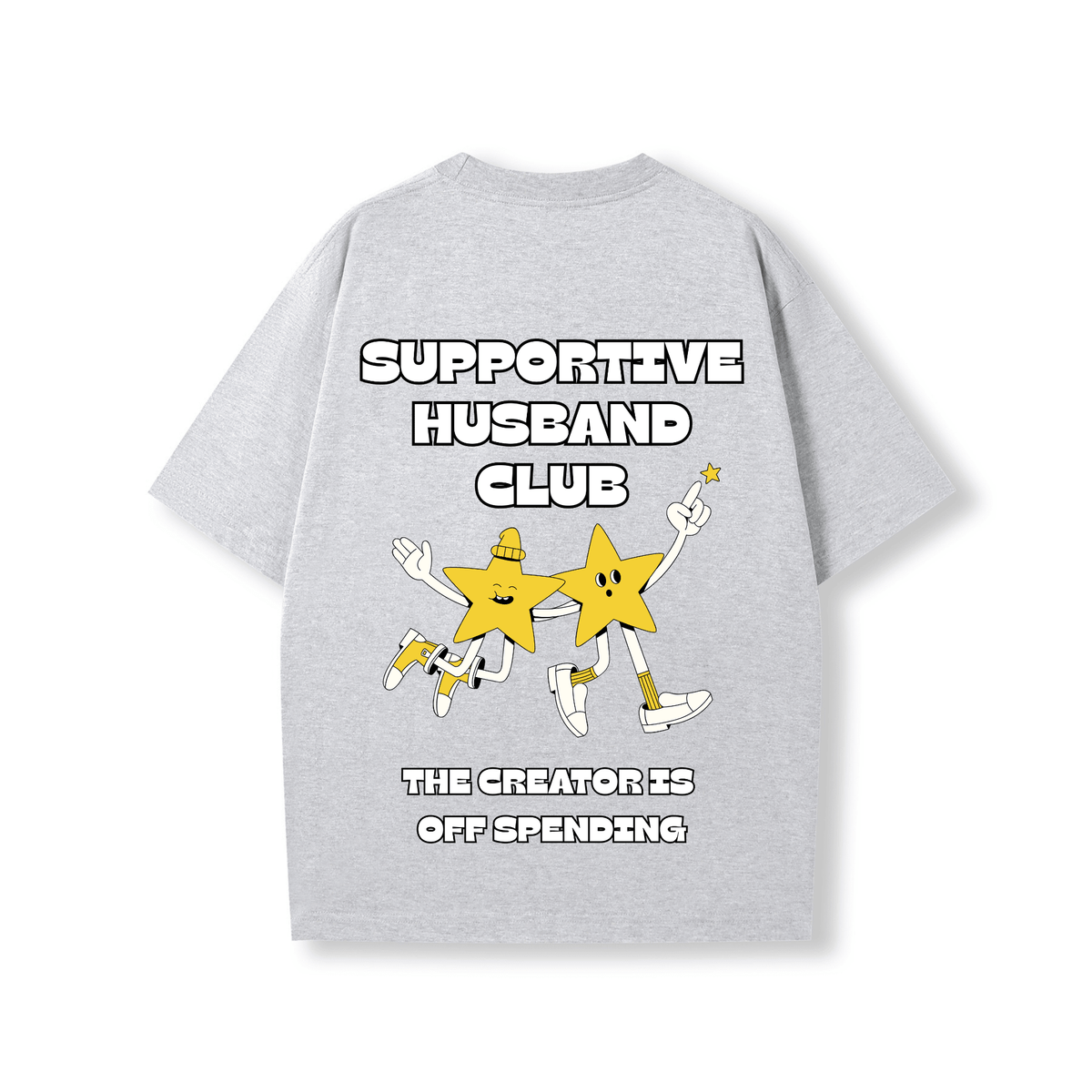 SUPPORTIVE HUSBAND CLUB OVERSIZE SHIRT - Stick N It