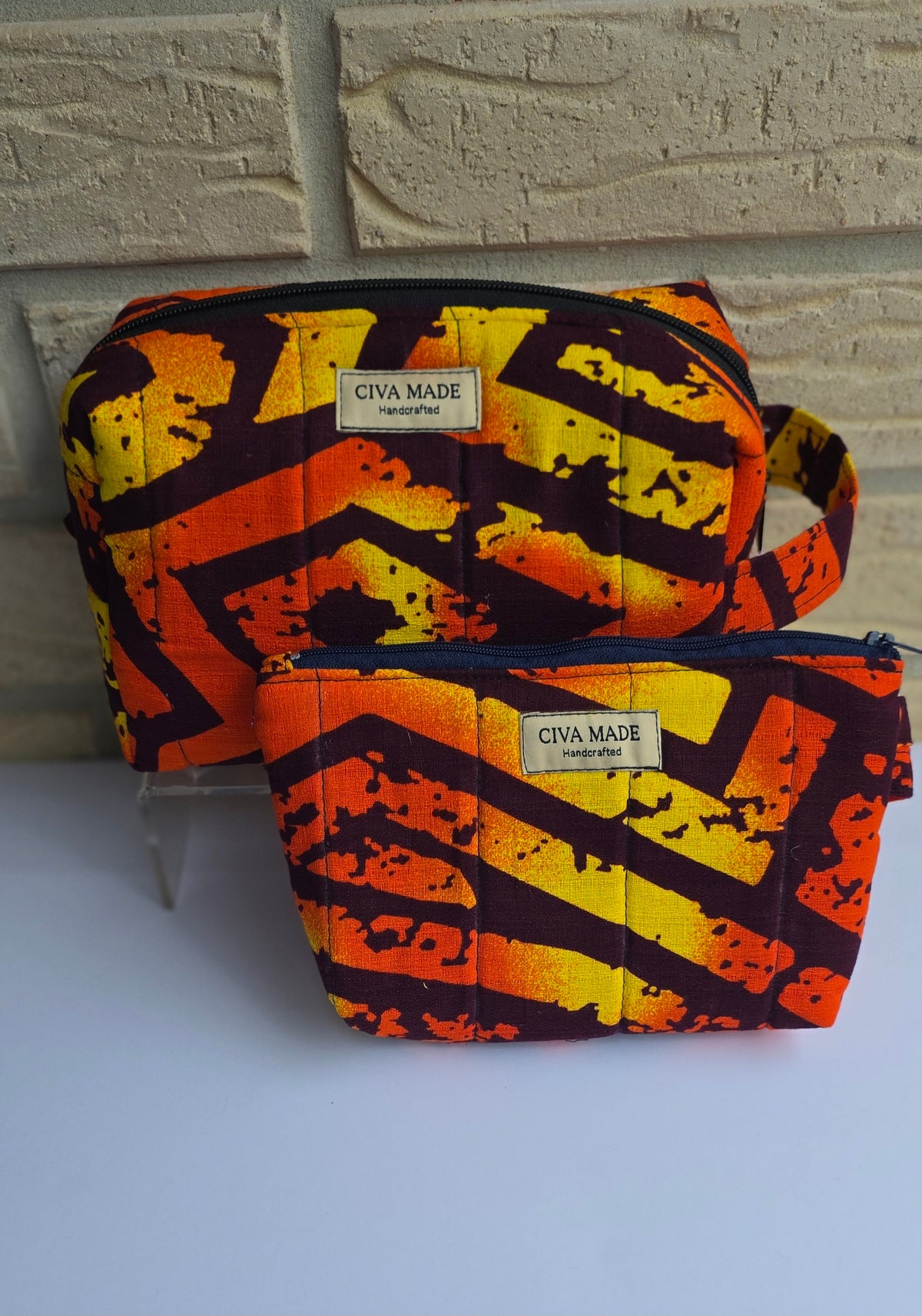 HANDMADE TOILETRY & MINI BAG SET | PASIFIKA - Stick N It