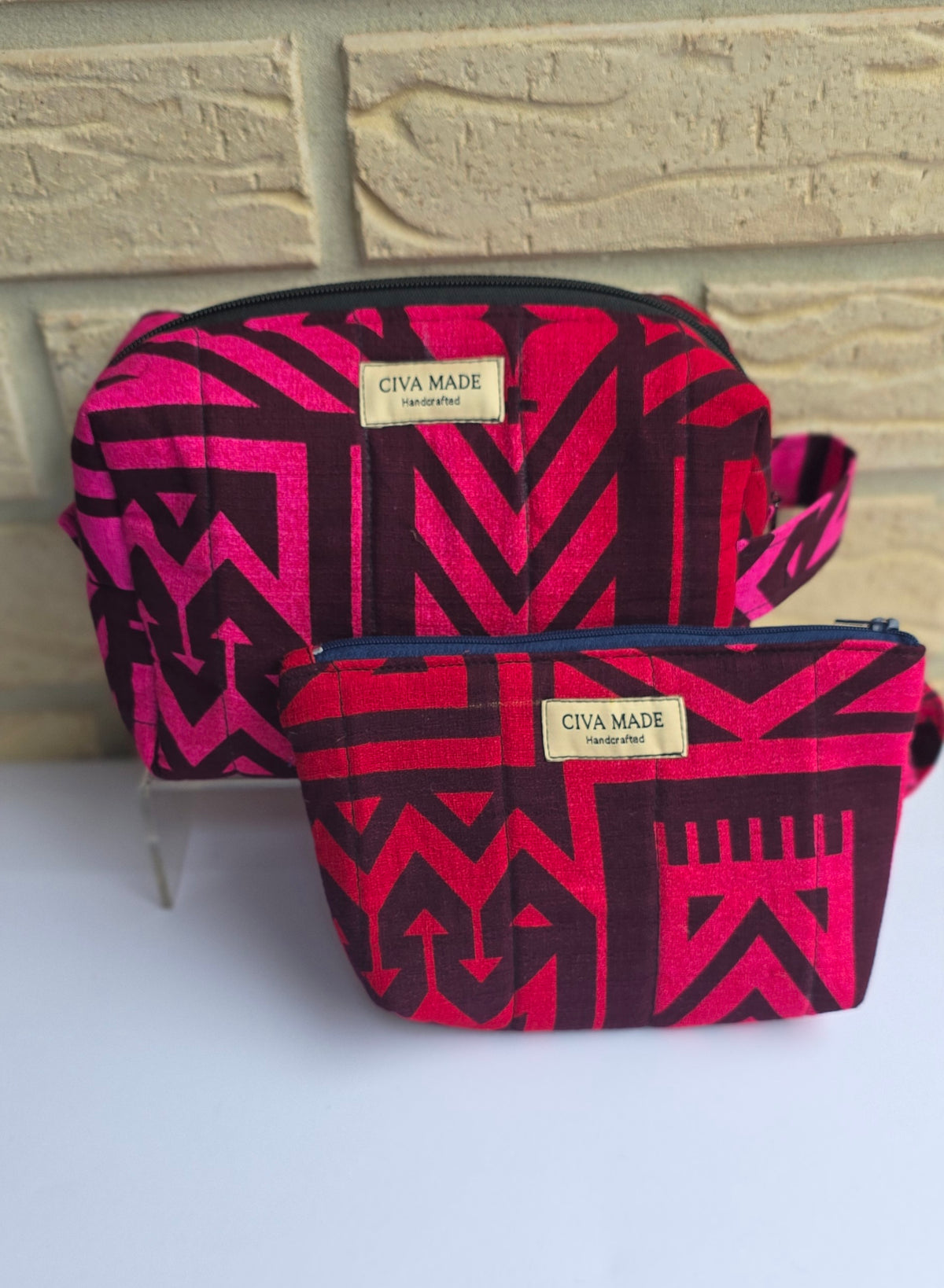 HANDMADE TOILETRY & MINI BAG SET | PASIFIKA - Stick N It