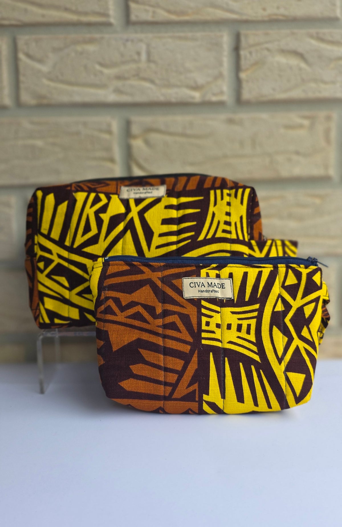 HANDMADE TOILETRY & MINI BAG SET | PASIFIKA - Stick N It