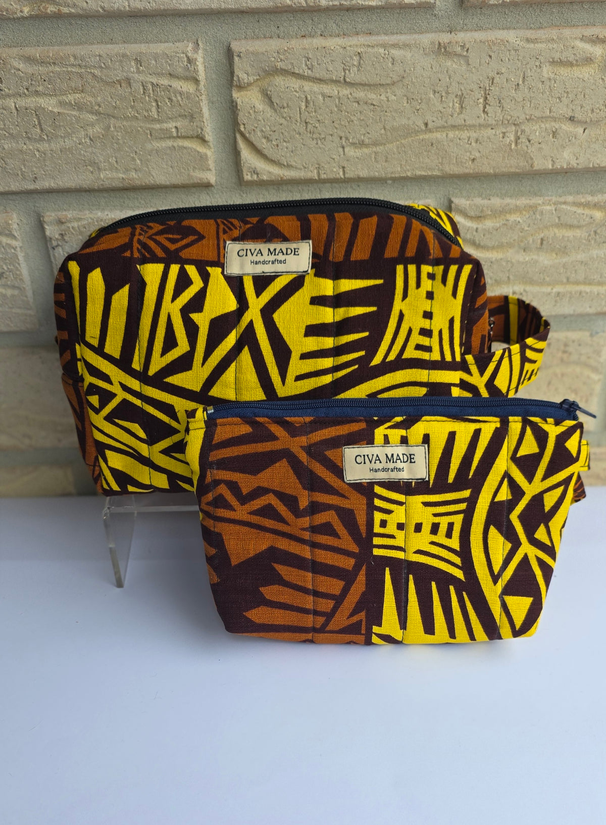 HANDMADE TOILETRY & MINI BAG SET | PASIFIKA - Stick N It