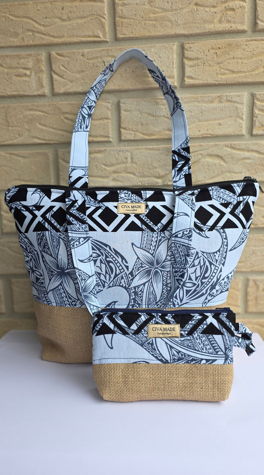 HANDMADE TOTE & MINI BAG SET | PASIFIKA - Stick N It