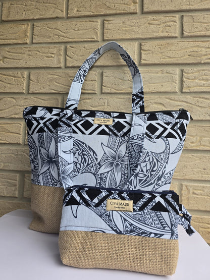 HANDMADE TOTE & MINI BAG SET | PASIFIKA - Stick N It