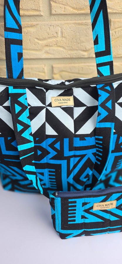 HANDMADE TOTE & MINI BAG SET | PASIFIKA - Stick N It