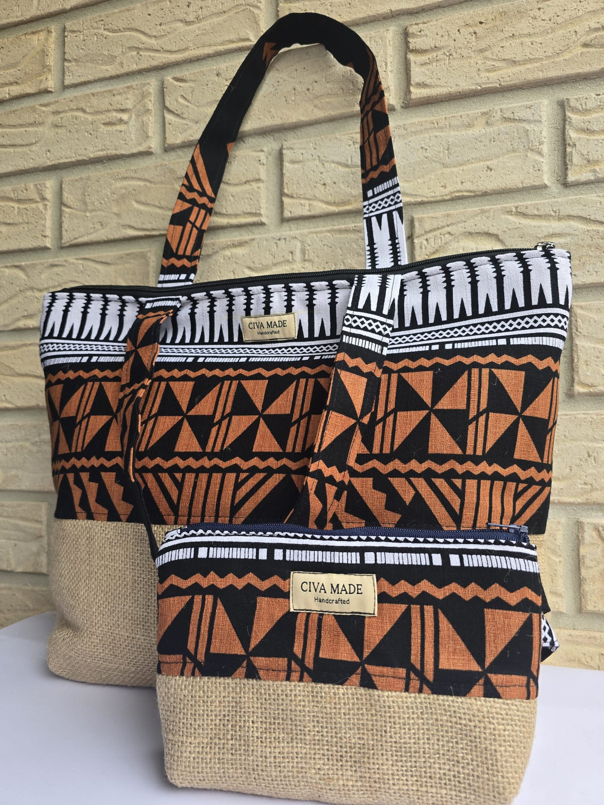 HANDMADE TOTE & MINI BAG SET | PASIFIKA - Stick N It