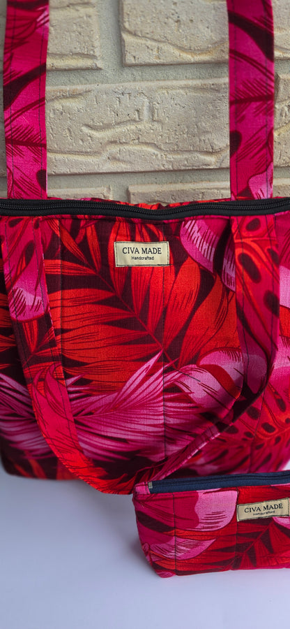 HANDMADE TOTE & MINI BAG SET | PASIFIKA - Stick N It