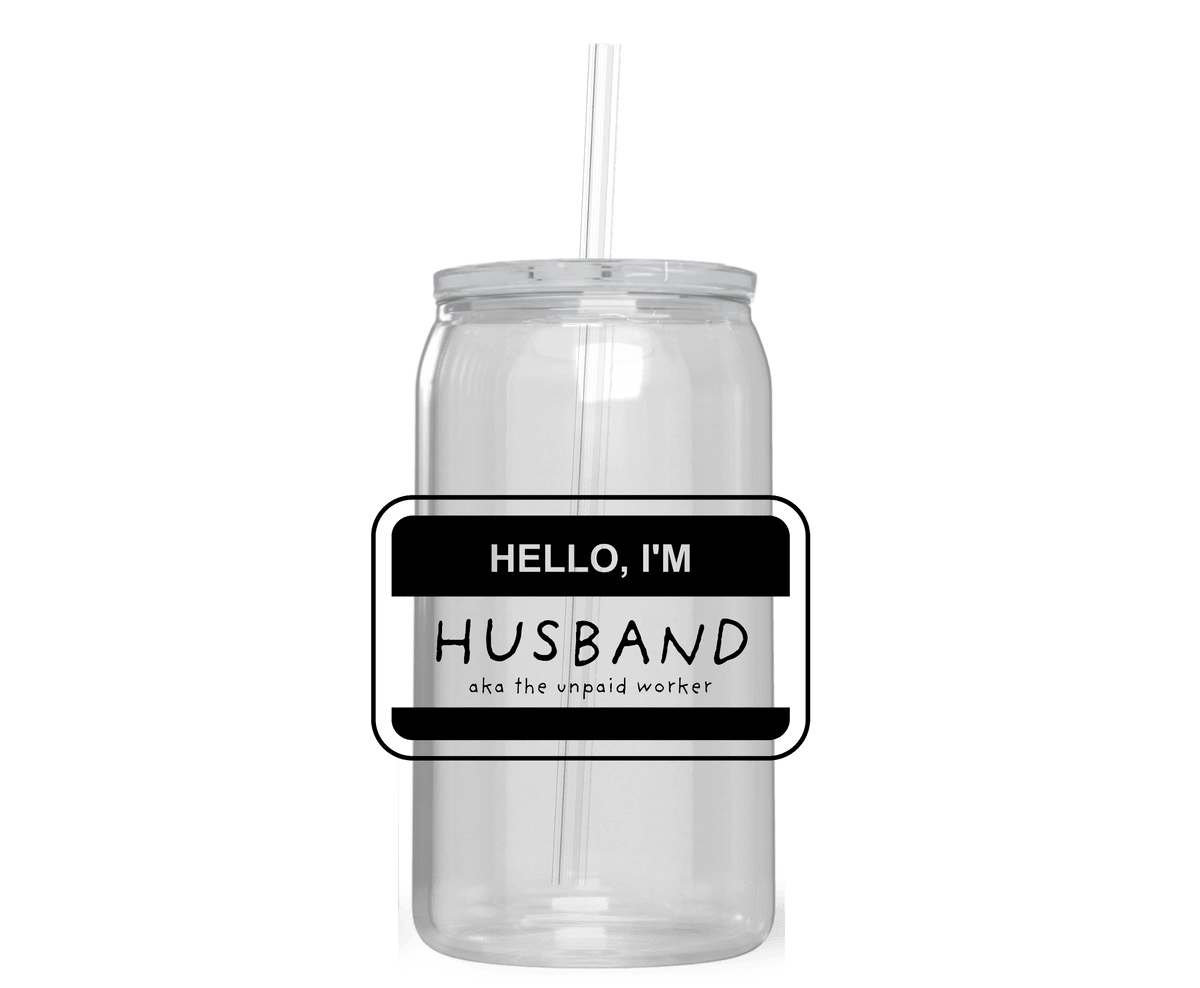 HELLO, I'M HUSBAND ACRYLIC CUP - Stick N It