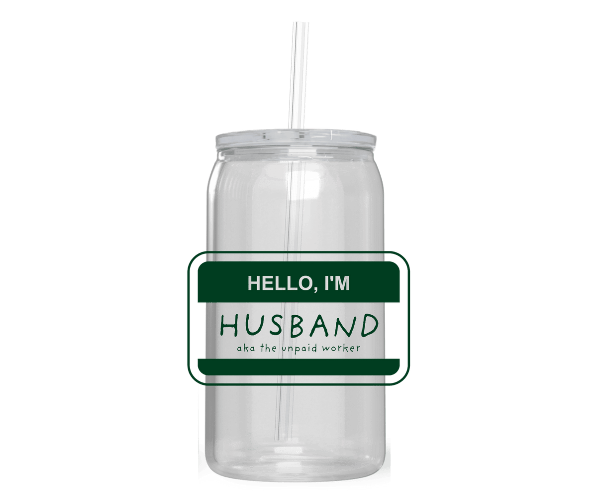 HELLO, I'M HUSBAND ACRYLIC CUP - Stick N It