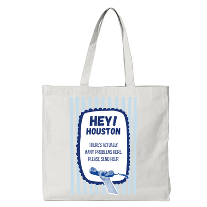 HEY HOUSTON TOTE BAG - Stick N It