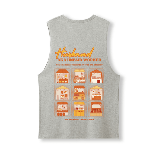 HUSBAND AKA THE UNPAID WORKER TANK - Stick N It