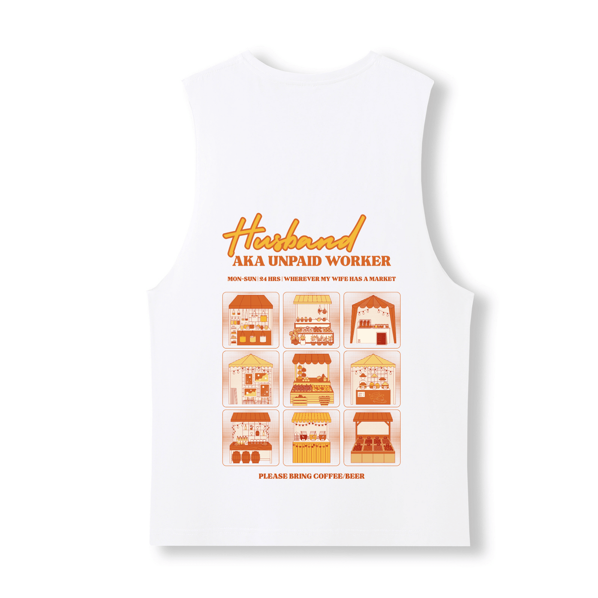 HUSBAND AKA THE UNPAID WORKER TANK - Stick N It