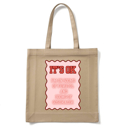 IT'S OK TOTE BAG - Stick N It