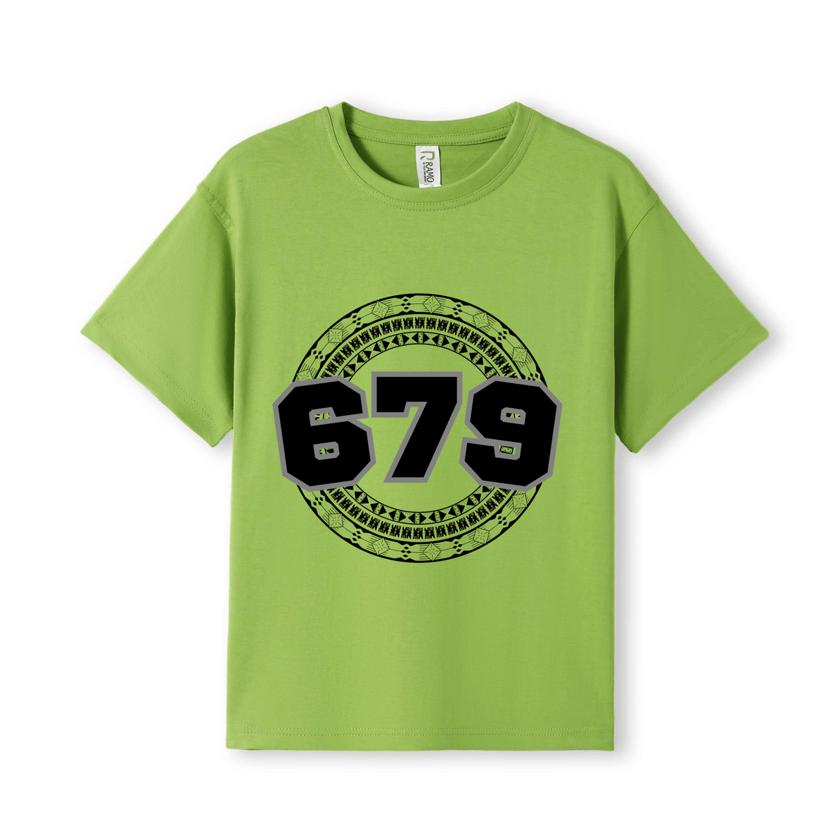 FIJI | 679 | KIDS TEE | BLACK DESIGN - Stick N It