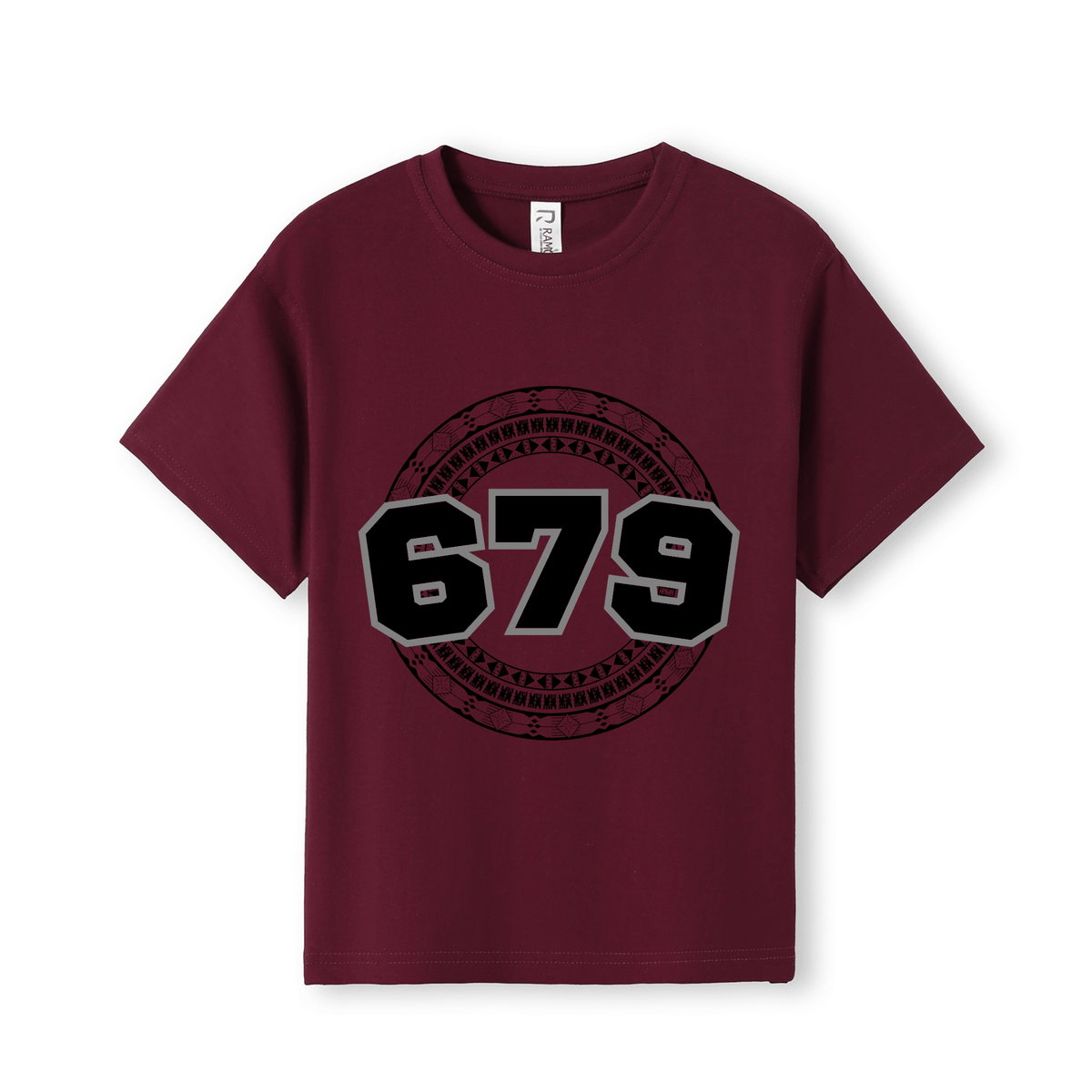 FIJI | 679 | KIDS TEE | BLACK DESIGN - Stick N It