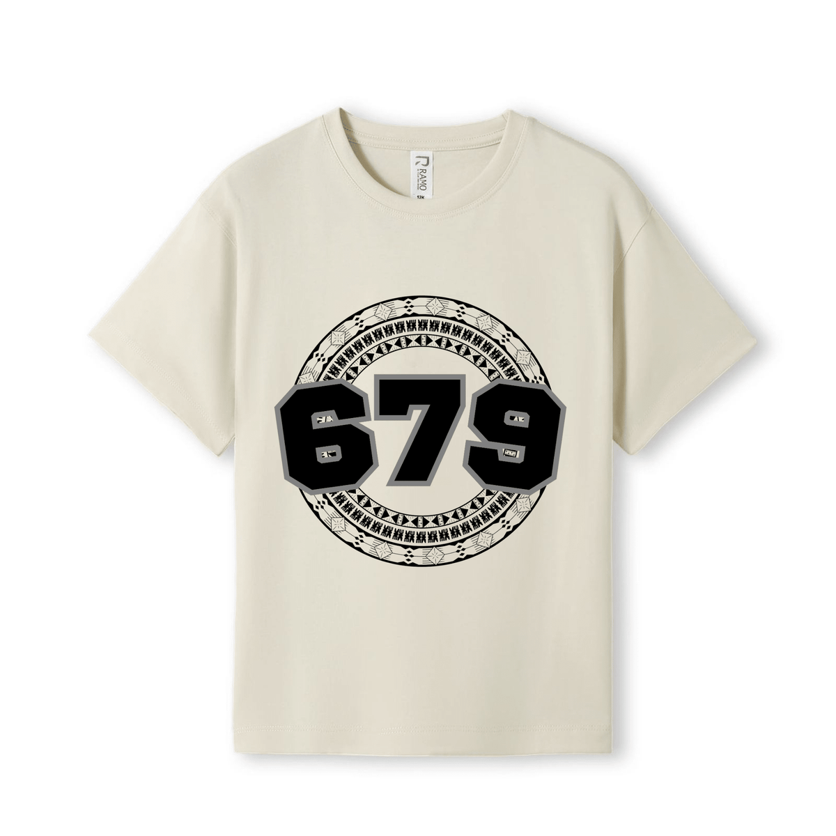 FIJI | 679 | KIDS TEE | BLACK DESIGN - Stick N It