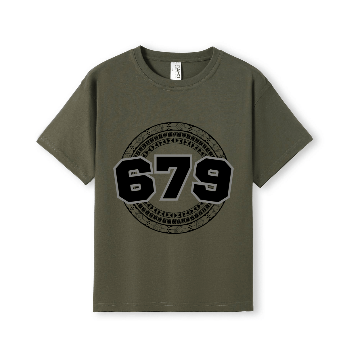 FIJI | 679 | KIDS TEE | BLACK DESIGN - Stick N It