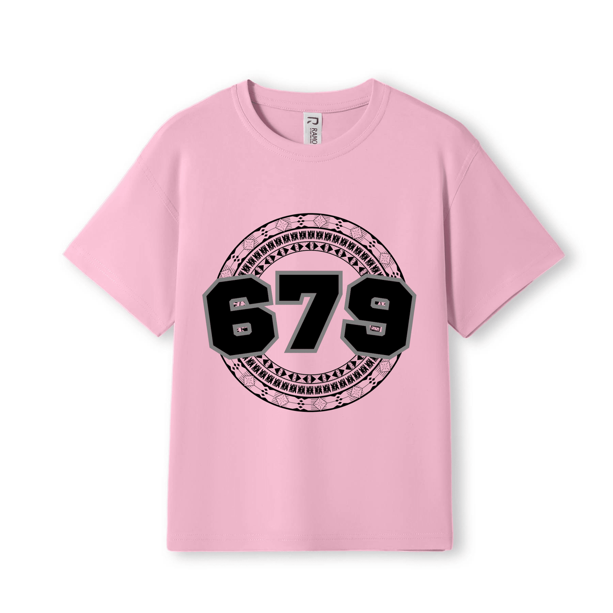 FIJI | 679 | KIDS TEE | BLACK DESIGN - Stick N It