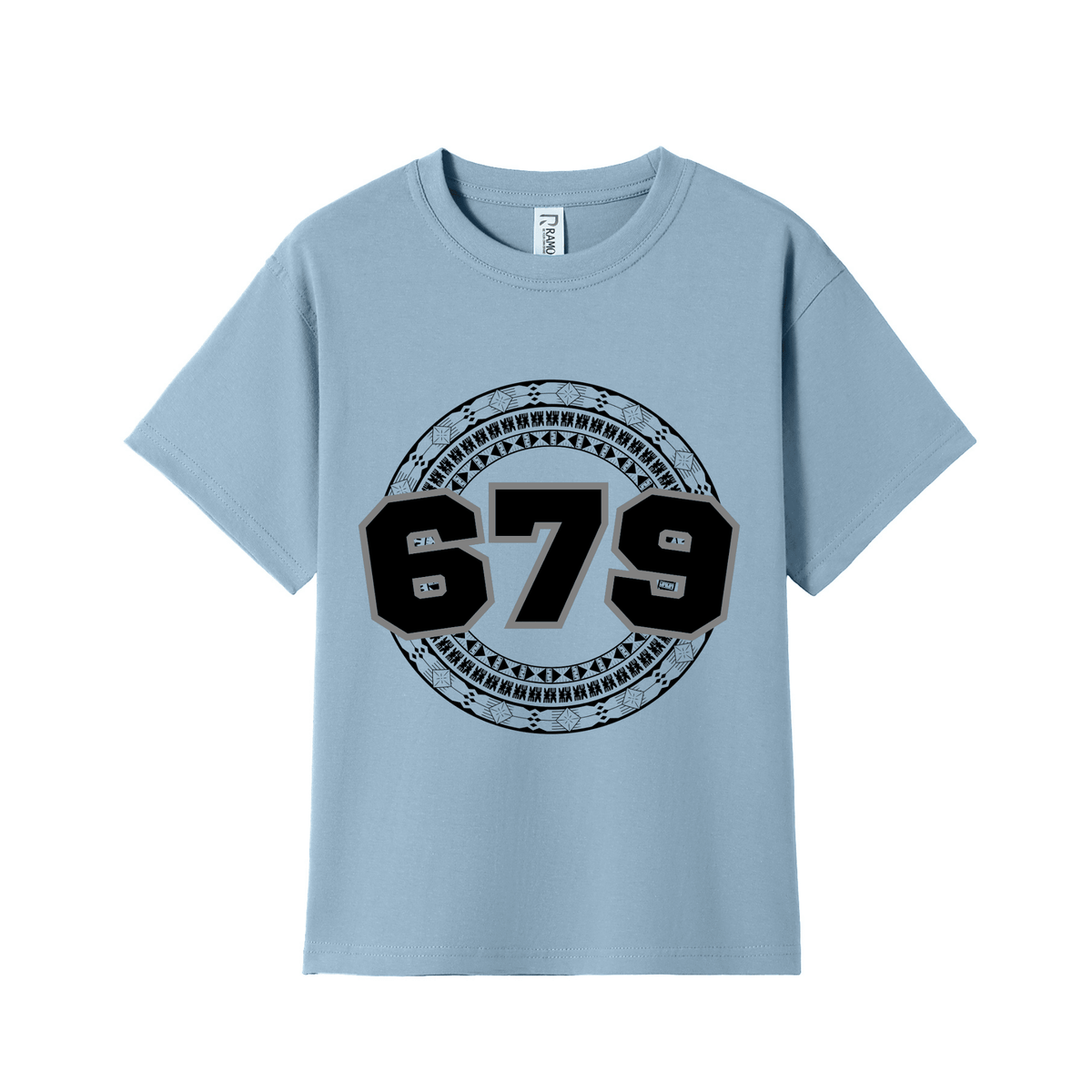 FIJI | 679 | KIDS TEE | BLACK DESIGN - Stick N It