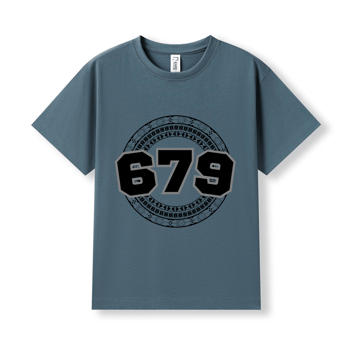 FIJI | 679 | KIDS TEE | BLACK DESIGN - Stick N It