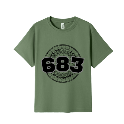 NIUE | 683 | KIDS TEE | BLACK DESIGN - Stick N It