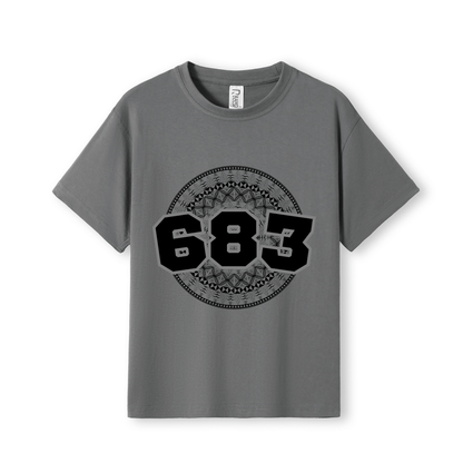 NIUE | 683 | KIDS TEE | BLACK DESIGN - Stick N It