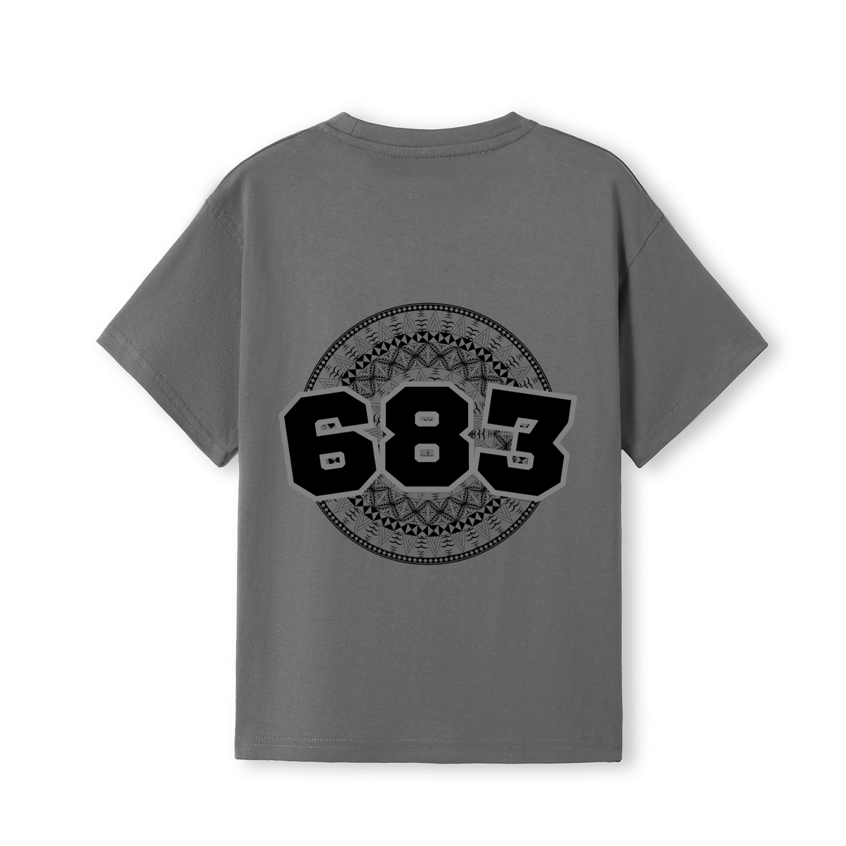 NIUE | 683 | KIDS TEE | BLACK DESIGN - Stick N It