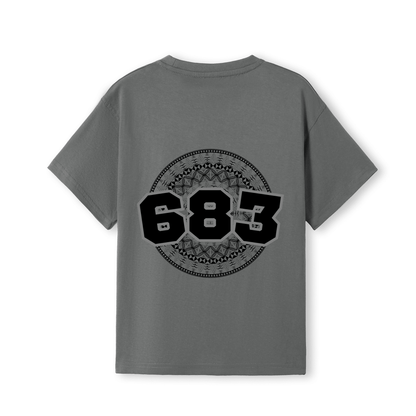 NIUE | 683 | KIDS TEE | BLACK DESIGN - Stick N It