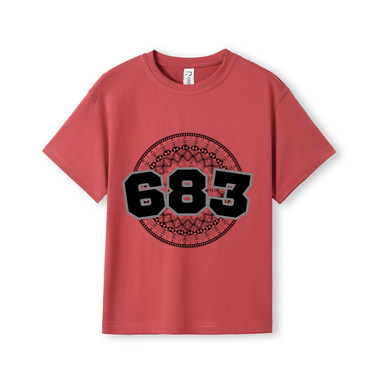 NIUE | 683 | KIDS TEE | BLACK DESIGN - Stick N It