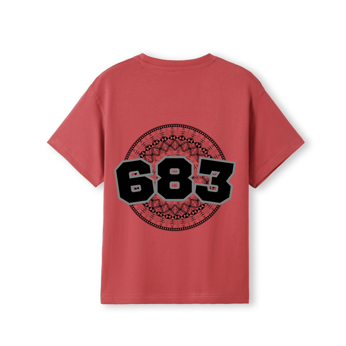 NIUE | 683 | KIDS TEE | BLACK DESIGN - Stick N It