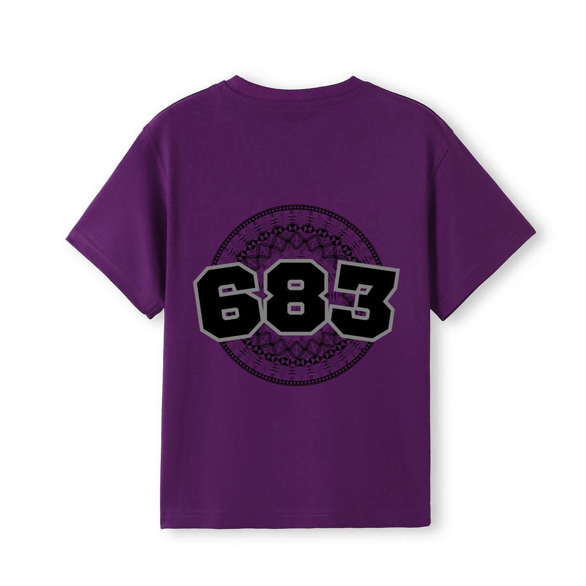 NIUE | 683 | KIDS TEE | BLACK DESIGN - Stick N It