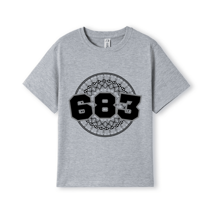 NIUE | 683 | KIDS TEE | BLACK DESIGN - Stick N It