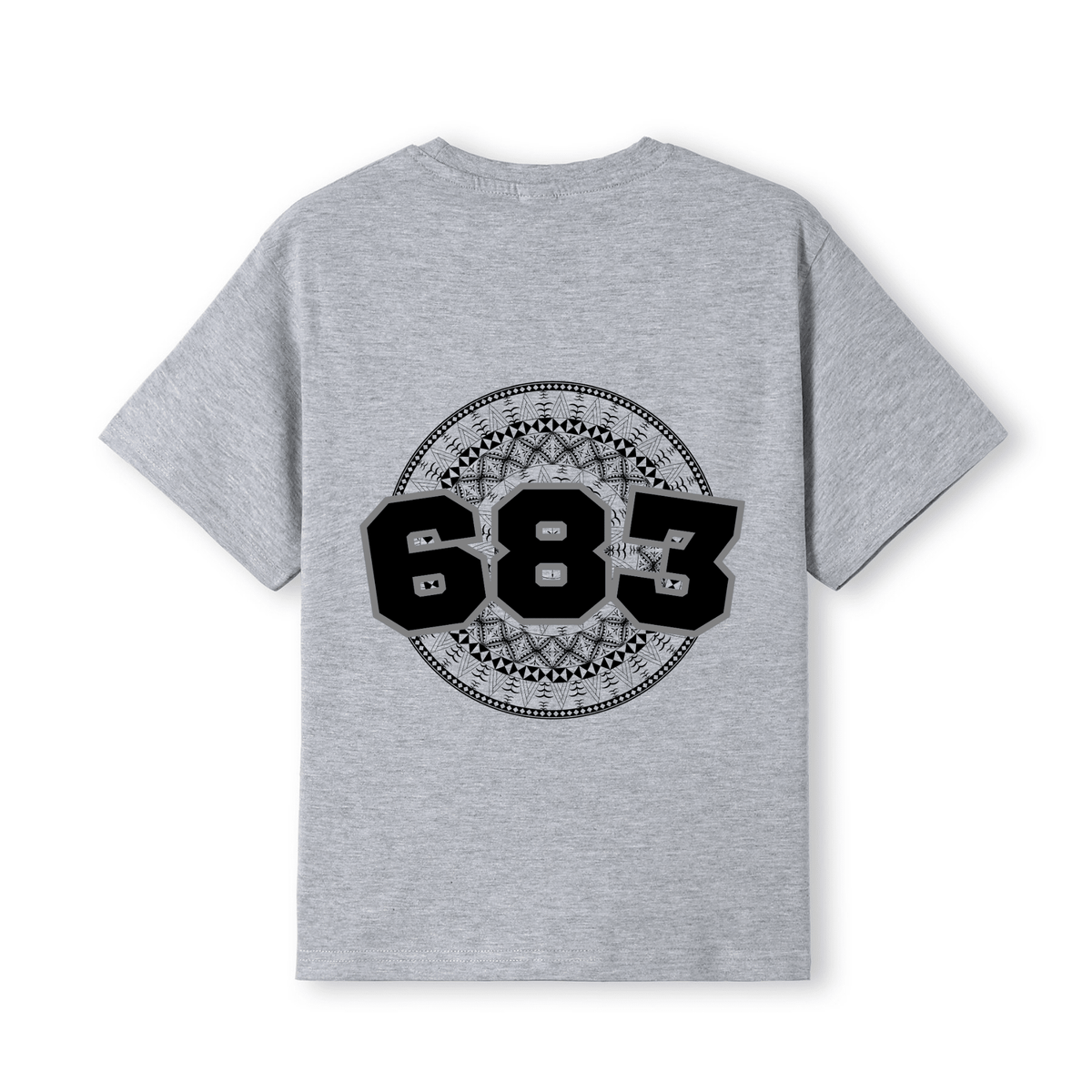 NIUE | 683 | KIDS TEE | BLACK DESIGN - Stick N It