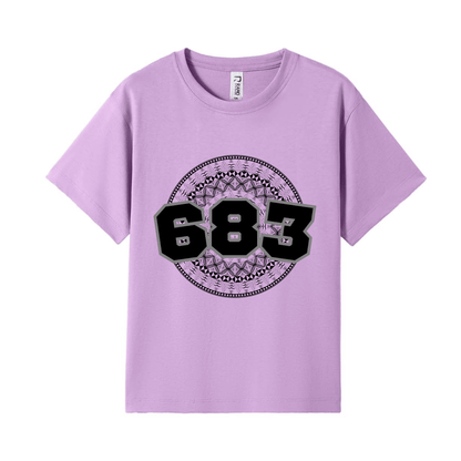 NIUE | 683 | KIDS TEE | BLACK DESIGN - Stick N It