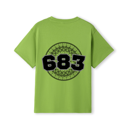 NIUE | 683 | KIDS TEE | BLACK DESIGN - Stick N It