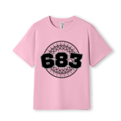 NIUE | 683 | KIDS TEE | BLACK DESIGN - Stick N It