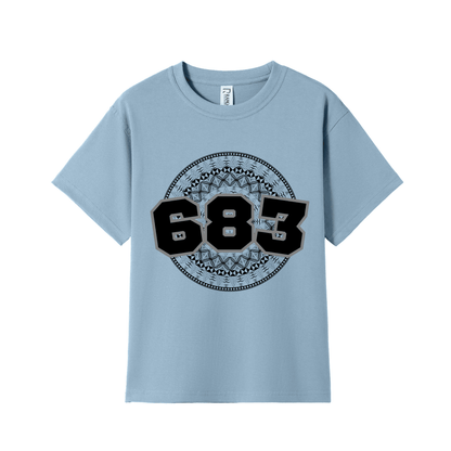 NIUE | 683 | KIDS TEE | BLACK DESIGN - Stick N It