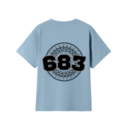 NIUE | 683 | KIDS TEE | BLACK DESIGN - Stick N It