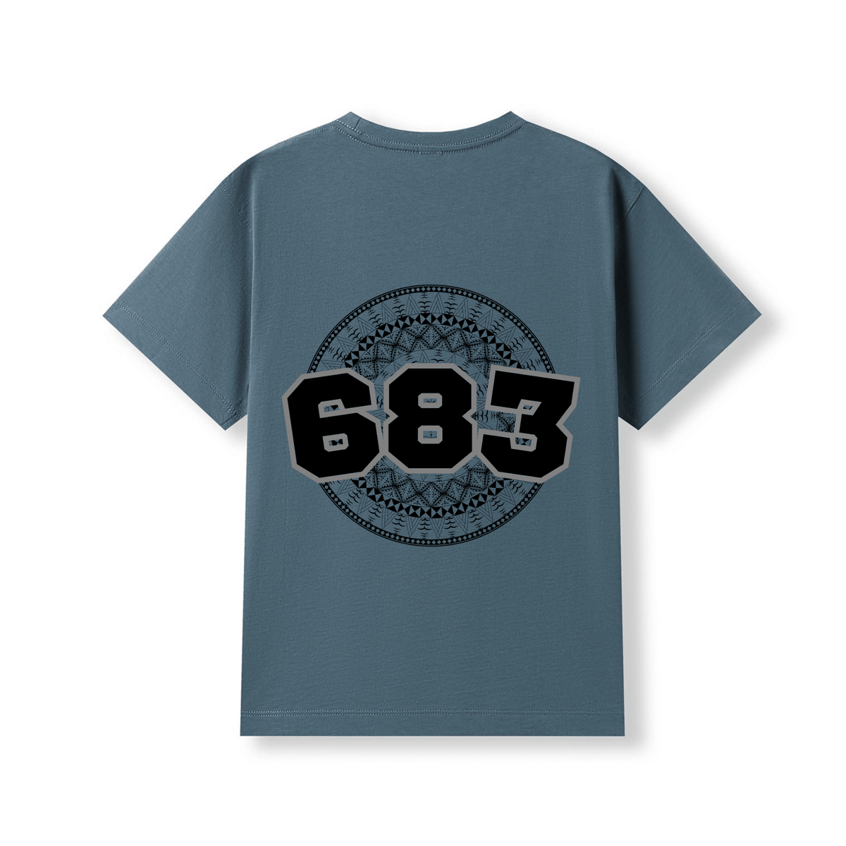 NIUE | 683 | KIDS TEE | BLACK DESIGN - Stick N It