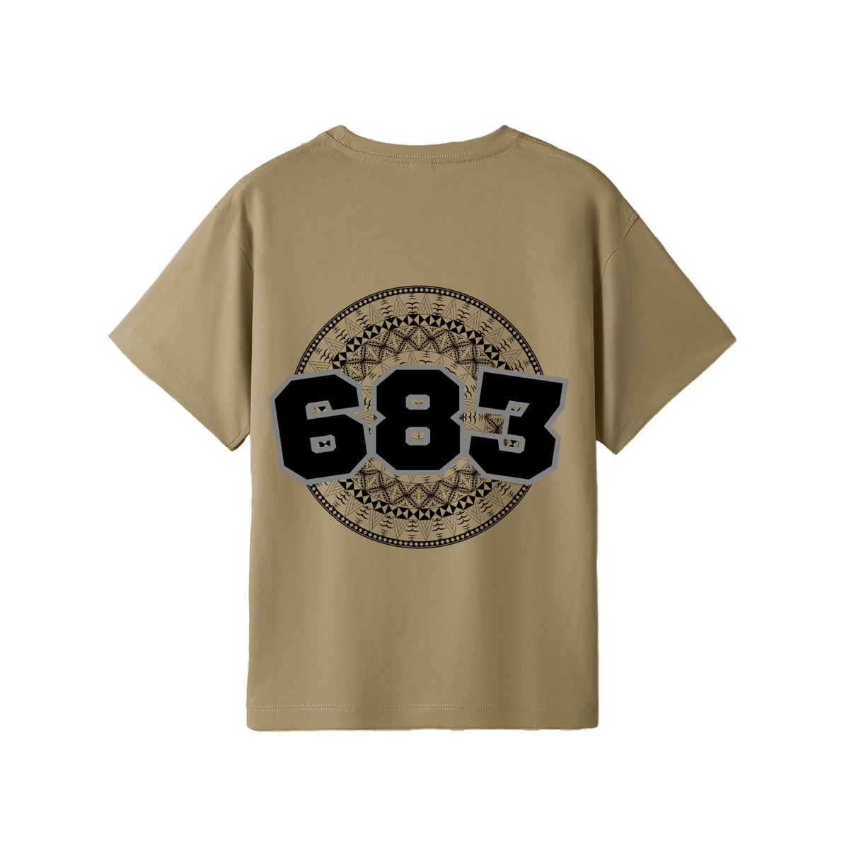 NIUE | 683 | KIDS TEE | BLACK DESIGN - Stick N It