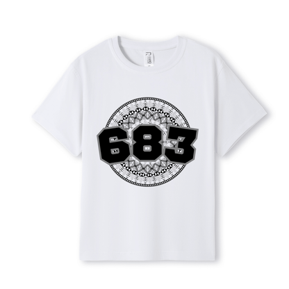 NIUE | 683 | KIDS TEE | BLACK DESIGN - Stick N It