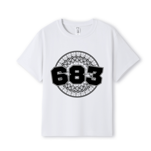 NIUE | 683 | KIDS TEE | BLACK DESIGN - Stick N It