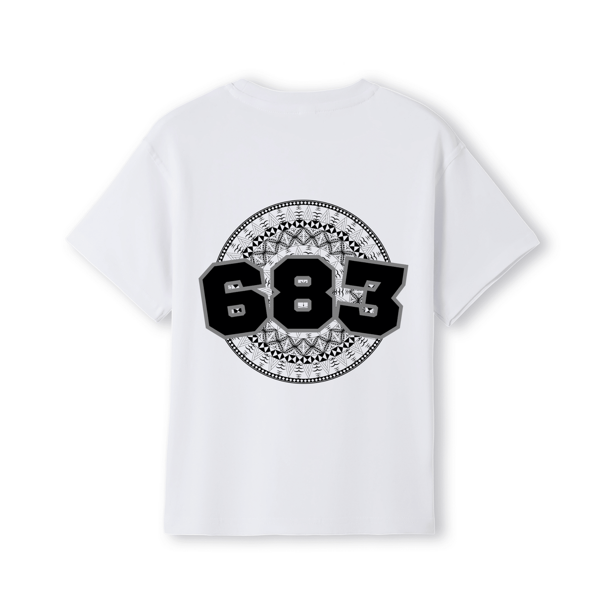 NIUE | 683 | KIDS TEE | BLACK DESIGN - Stick N It