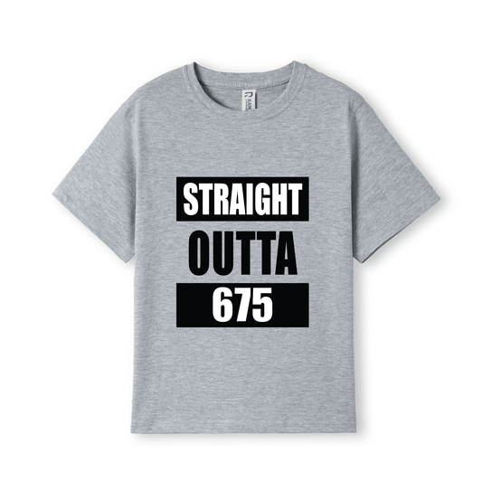 STRAIGHT OUTTA 675 | KIDS TEE - Stick N It