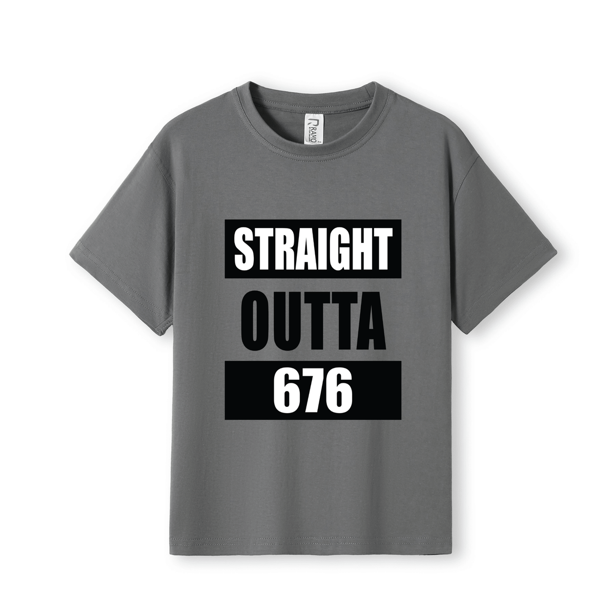 STRAIGHT OUTTA 676 | KIDS TEE - Stick N It