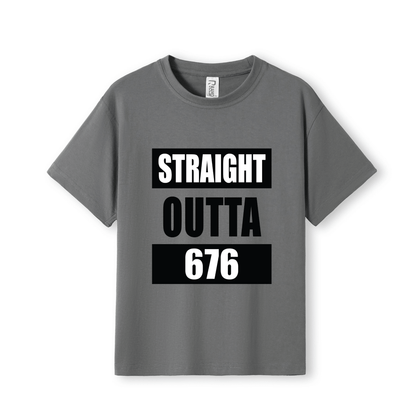 STRAIGHT OUTTA 676 | KIDS TEE - Stick N It