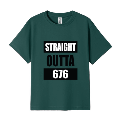 STRAIGHT OUTTA 676 | KIDS TEE - Stick N It