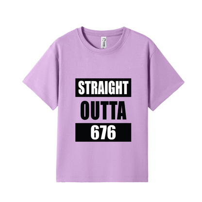 STRAIGHT OUTTA 676 | KIDS TEE - Stick N It