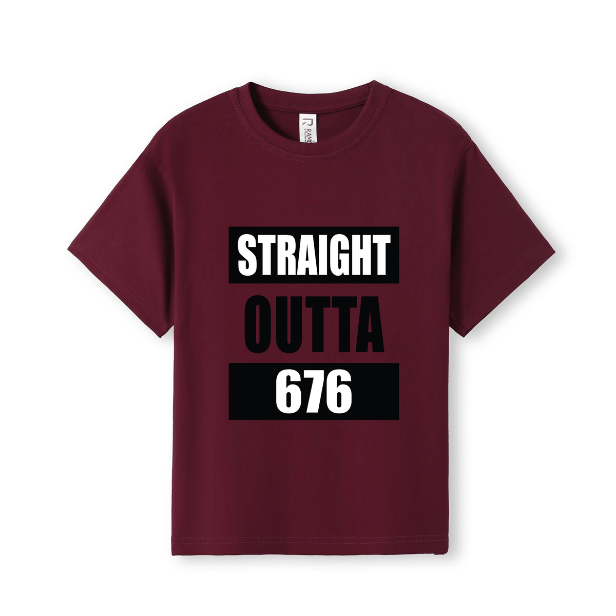 STRAIGHT OUTTA 676 | KIDS TEE - Stick N It